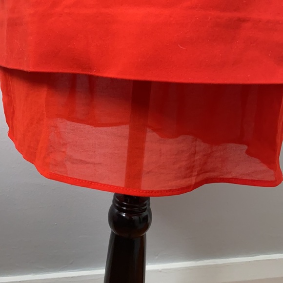 Like new Mango Suit Red Short Dress S/XS Spring Dress - Picture 2 of 6